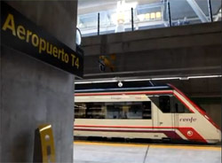 Madrid, the second European city with airport access by metro and commuter train 