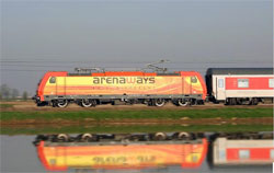 Renfe hires out three Trenhotel train sets to the Italian operator Arenaways 