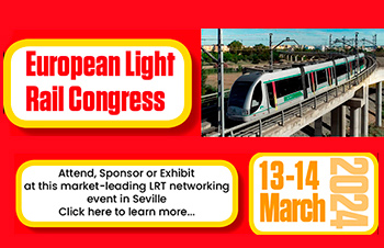 European Light Rail Congress and trade exhibition in Seville