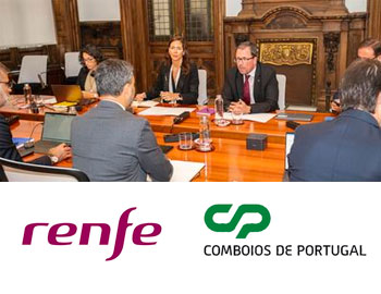  Renfe and Comboios de Portugal analyse possible ways of collaboration for 2030 Football World Cup